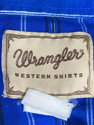 Wrangler/ラングラー/シャツ/ブラウス/トップス/ブルー