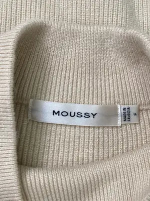 MOUSSY/マウジー/ニット/セーター/トップス/ベージュ/F
