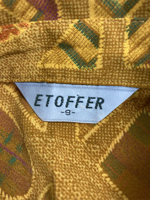 ETOFFER/シャツ/ブラウス/トップス/イエロー/9