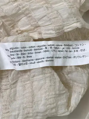 ZARA/ザラ/シャツ/ブラウス/トップス/アイボリー/USA M