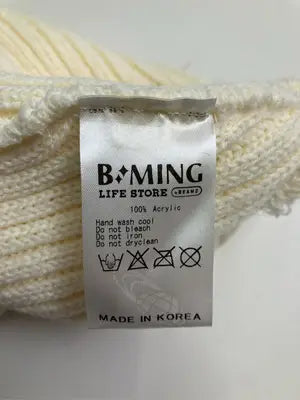 B:MING LIFE STORE/ビーミングライフストア/ニットキャップ/ビーニー/帽子/アイボリー