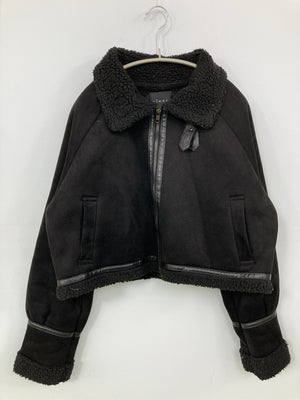 clear/クリア/ブルゾン/ジャケット/アウター/ブラック/F