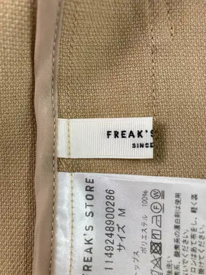 FREAK'S STORE/フリークスストア/セットアップ/ジャケット/アウター/ベージュ/M