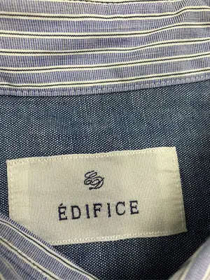 EDIFICE/エディフィス/シャツ/ブラウス/トップス/ブルー/44