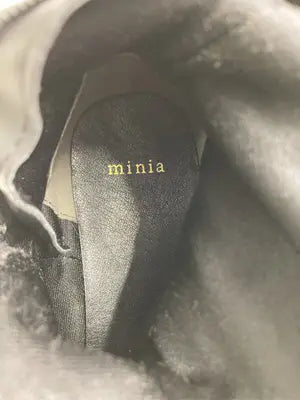 minia/ブーツ/シューズ/ブラック