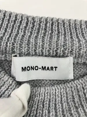 MONO-MART/モノマート/ニット/セーター/トップス/グレー/L