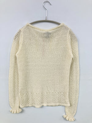 Alberoy/ニット/セーター/トップス/アイボリー/S