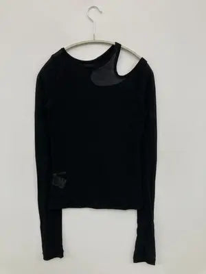 JOSEMOON/Tシャツ/カットソー/トップス/ブラック/F