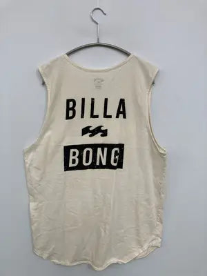 BILLABONG/ビラボン/タンクトップ/トップス/ホワイト/LARGE