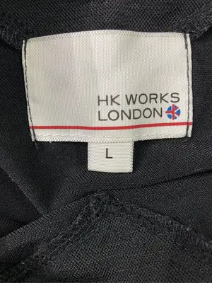 HK WORKS LONDON/エイチケーワークスロンドン/Tシャツ/カットソー/トップス/ブラック/L
