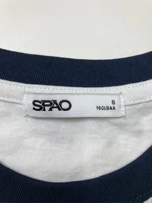 SPAO/スパオ/Tシャツ/カットソー/トップス/ホワイト/S