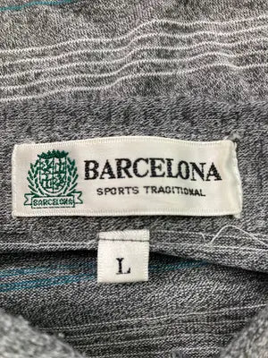 BARCELONA/ポロシャツ/トップス/グレー/L