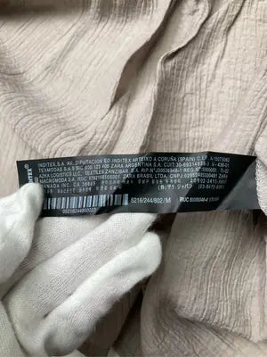 ZARA/ザラ/シャツ/ブラウス/トップス/ブラウン/USA M