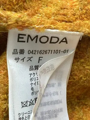 EMODA/エモダ/ニット/セーター/トップス/オレンジ/F