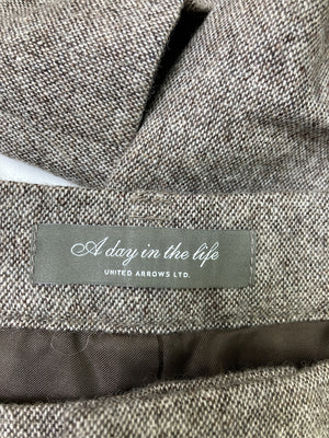 A DAY IN THE LIFE UNITED ARROWS/アデイインザライフユナイテッドアローズ/スラックス/パンツ/ブラウン/38