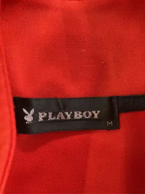 PLAYBOY/プレイボーイ/ジャージ/トラックジャケット/トップス/レッド/M