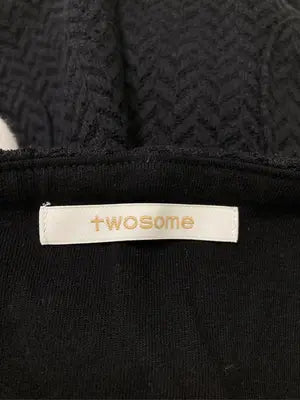 twosome/サロペット/オーバーオール/オールインワン・サロペット/ブラック/F