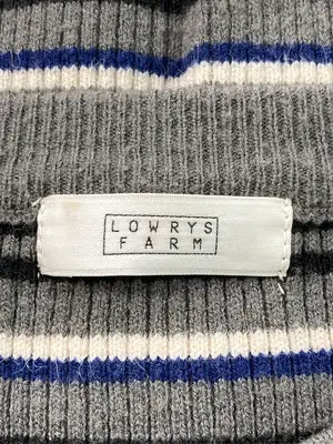 LOWRYS FARM/ローリーズファーム/ニット/セーター/トップス/グレー/F