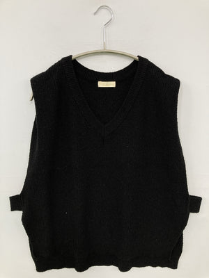 earth music&ecology/アースミュージックアンドエコロジー/ニット/セーター/トップス/ブラック