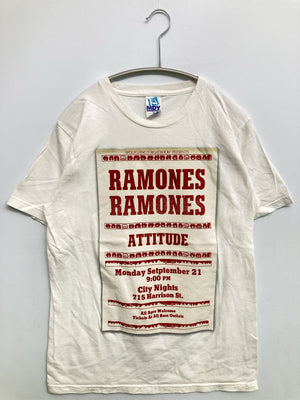 RAMONES/Tシャツ/カットソー/トップス/ホワイト/M