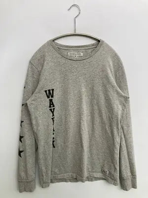 R. NEWBOLD/アールニューボールド/Tシャツ/カットソー/トップス/グレー/M