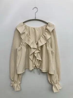 LUNACION/Tシャツ/カットソー/トップス/ベージュ/L   バスト86～94   身長154～162