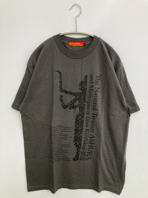 国宝阿修羅展/Tシャツ/カットソー/トップス/グレー/L