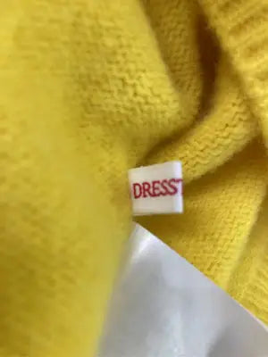 DRESSTERIOR/ドレステリア/ニット/セーター/トップス/イエロー/36