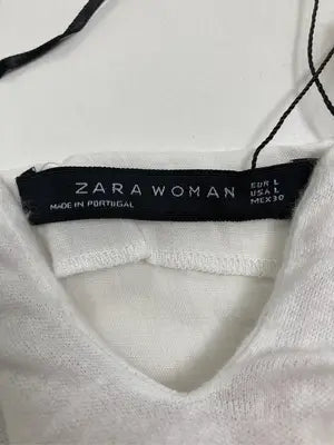 ZARA/ザラ/ワンピース/ワンピース/ドレス/ホワイト/EUR L/USA L/MEX 30