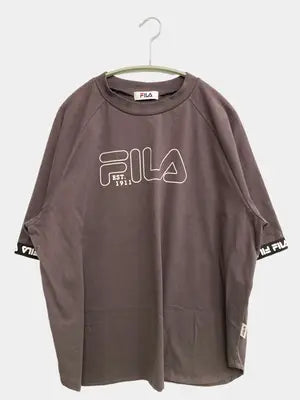 FILA/フィラ/Tシャツ/カットソー/トップス/グレー/LL