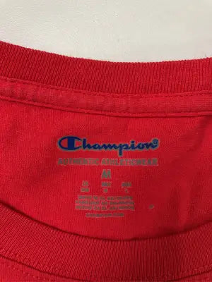Champion/チャンピオン/Tシャツ/カットソー/トップス/レッド/ASIA L