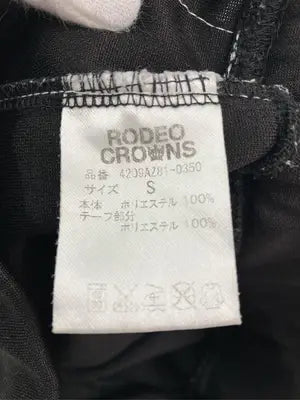 RODEO CROWNS/ロデオクラウンズ/ジャージ/トラックパンツ/パンツ/ブラック/S