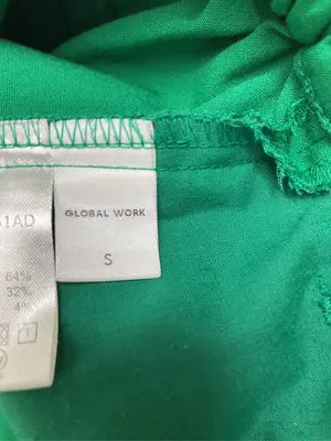 GLOBAL WORK/グローバルワーク/スラックス/パンツ/グリーン/S