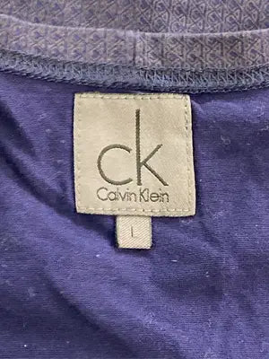 Calvin Klein/カルバンクライン/Tシャツ/カットソー/トップス/ネイビー/L