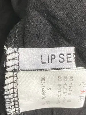 LIP SERVICE/リップサービス/チューブトップ/トップス/ブラック/S