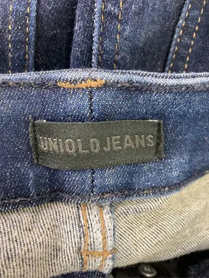 UNIQLO JEANS/ユニクロジーンズ/デニムパンツ/パンツ/ネイビー/25