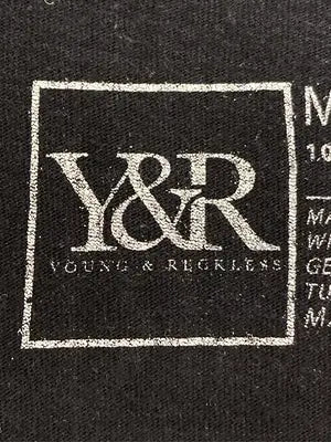 Y&R/Tシャツ/カットソー/トップス/ブラック/MEDIUM