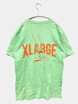 XLARGE/エクストララージ/Tシャツ/カットソー/トップス/ライトグリーン/M