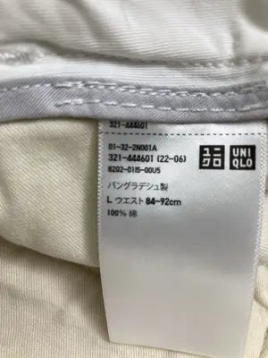 UNIQLO/ユニクロ/その他パンツ/パンツ/ホワイト/L