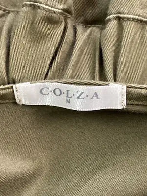 COLZA/コルザ/ジャンパースカート/ワンピース/ドレス/カーキ/M