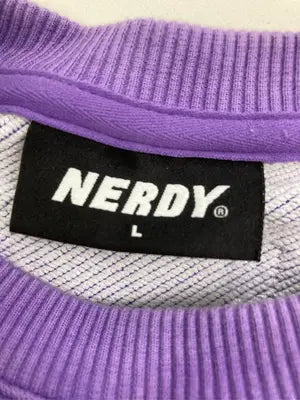 NERDY/ノルディ/スウェット/トップス/パープル/L