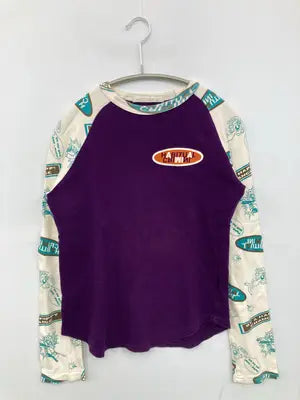 unision/Tシャツ/カットソー/トップス/パープル/M