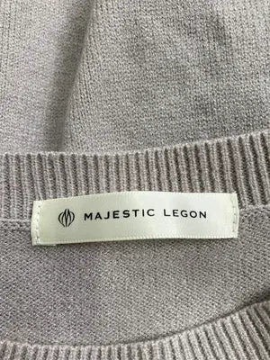MAJESTIC LEGON/マジェスティックレゴン/ニット/セーター/トップス/ベージュ/M