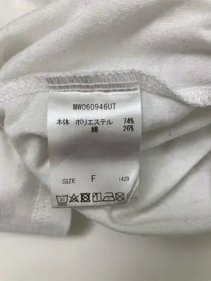 mysty woman/ミスティウーマン/Tシャツ/カットソー/トップス/ホワイト/F