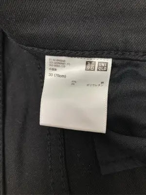 UNIQLO/ユニクロ/デニムパンツ/パンツ/ブラック/30