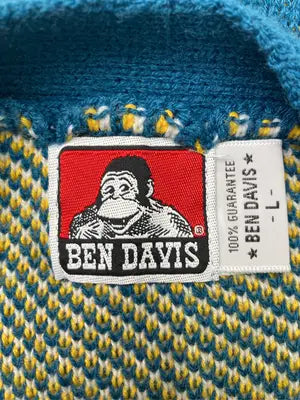BEN DAVIS/ベンデイビス/カーディガン/ボレロ/トップス/ブルー/L