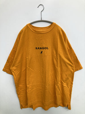 KANGOL/カンゴール/Tシャツ/カットソー/トップス/オレンジ/M
