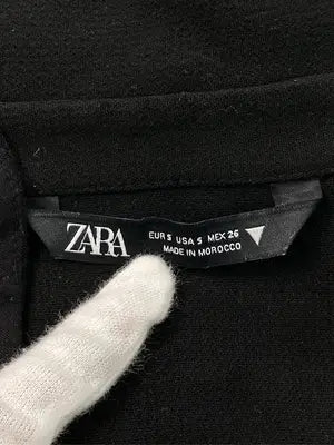 ZARA/ザラ/ポロシャツ/トップス/ブラック/USA S