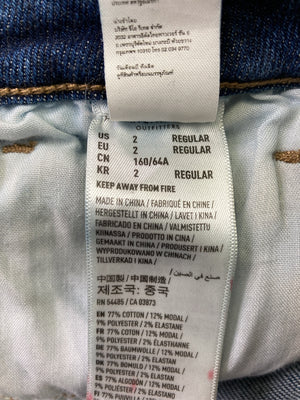 AMERICAN EAGLE/アメリカンイーグル/デニムパンツ/パンツ/ブルー/US 2 REGULAR