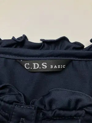 C.D.S basic/シャツ/ブラウス/トップス/ネイビー/M